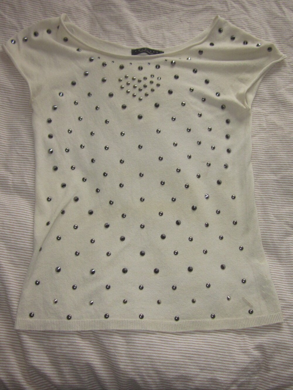 Twin-set By Simona Barbieri Studded Heart Detail Top